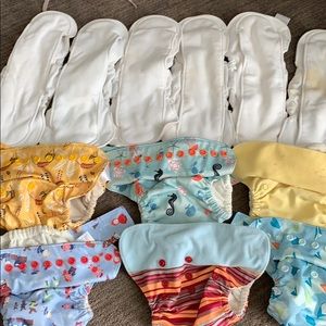 Grovia cloth diapers and inserts